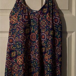 Floral Patterned Women's SwimTop